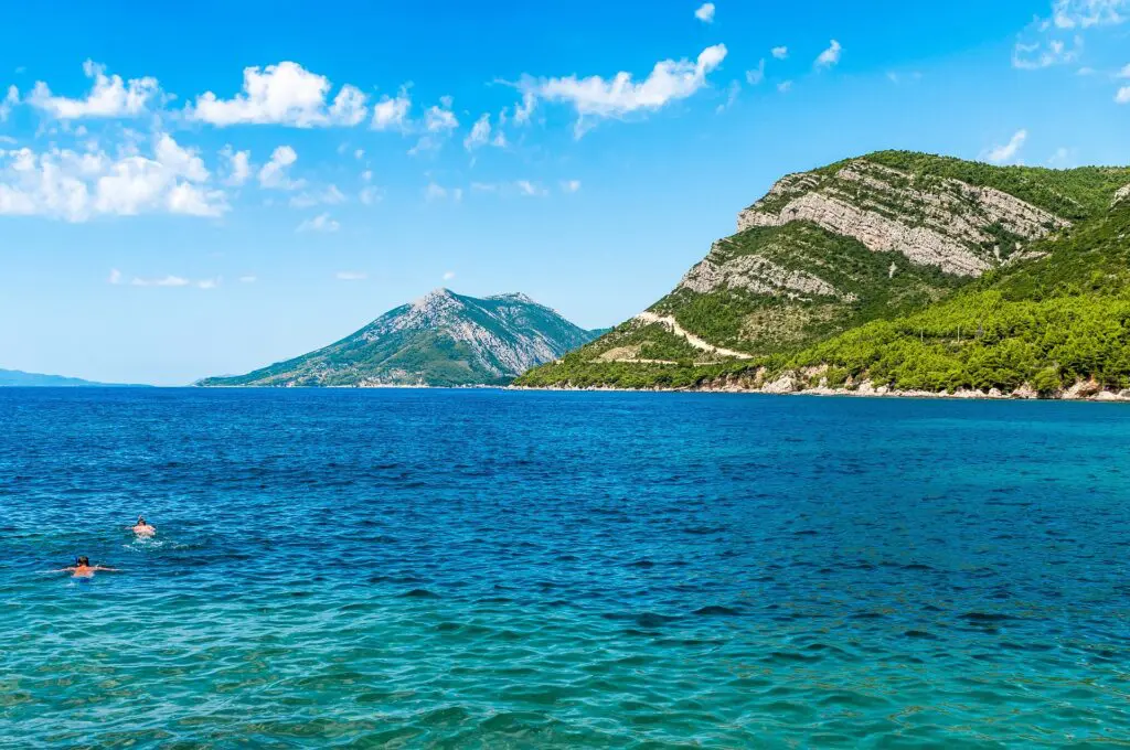 peljesac turquoise sea