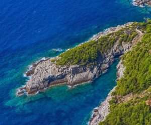 Elafiti islands blue seas