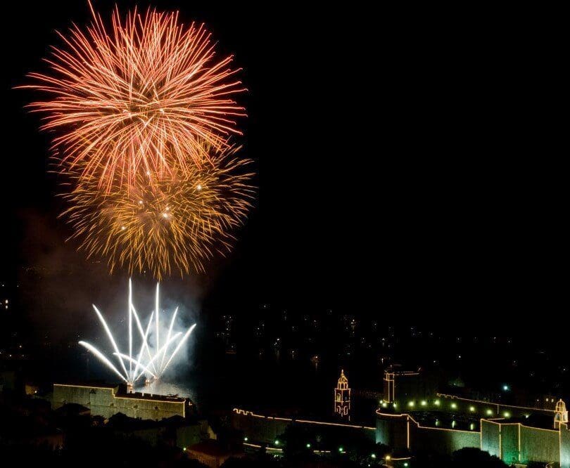 Dubrovnik Events - Summer Festival Fireworks