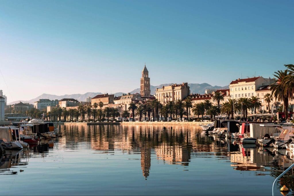 view of split city dalmatia croatia Rewind Dubrovnik