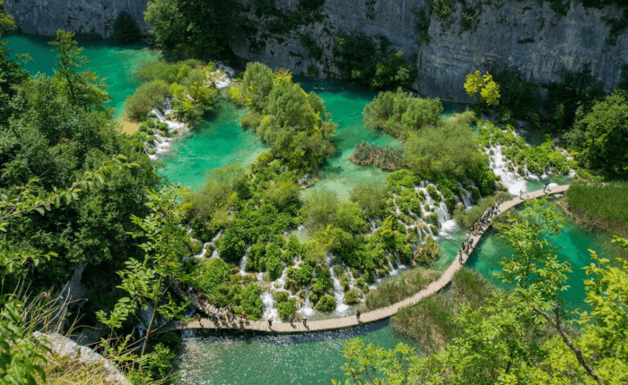 Croatia Lake Waterfall